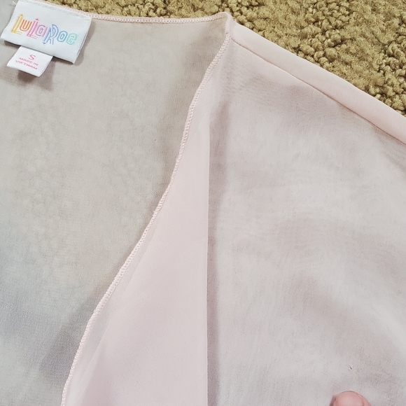 Lularoe Monroe, size small, fringe, great swimsuit cover-up! - Picture 4 of 5